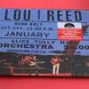 LOU REED " LIVE AT ALICE TULLY HALL " 2 LP, EDICIÓN LIMITADA. VINILOS DE COLOR