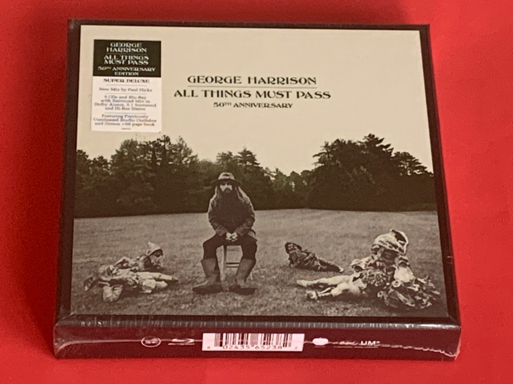 George Harrison All Things Must Pass 5 Cd 1 Blu Ray Ed Super Deluxe 50 Aniversario