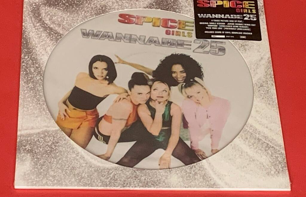 SPICE GIRLS » WANNABE » PICTURE DISC 25 ANIVERSARIO.