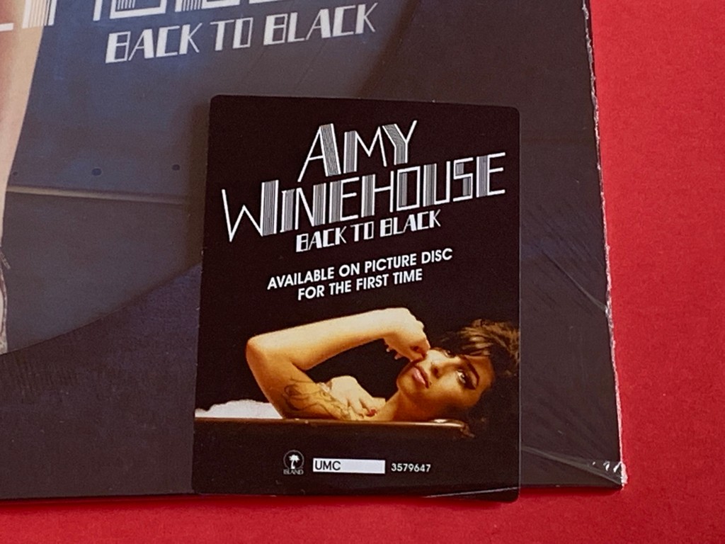 AMY WINEHOUSE  BACK TO BLACK  1 LP PICTURE DISC - Tienda de