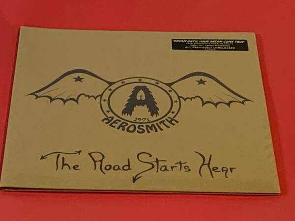 AEROSMITH " 1971- THE ROAD STARTS HEAR " 1 LP. RSD - BLACK FRIDAY 2021