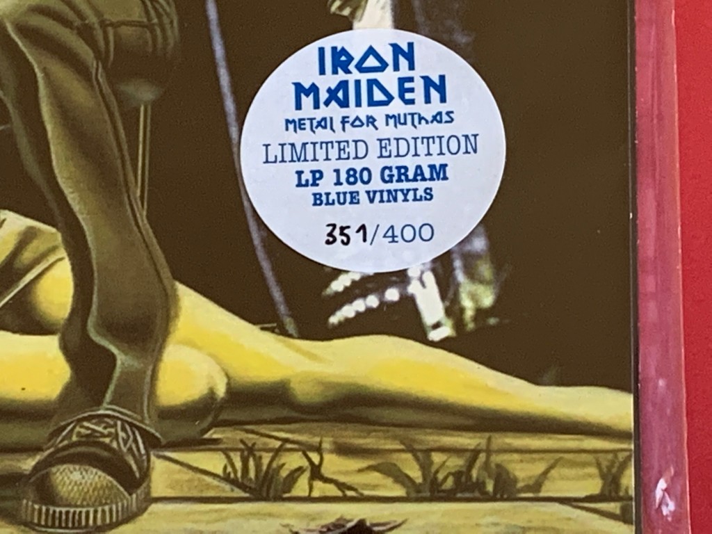 Iron Maiden Metal For Muthas 2 Lp Ed Limitada Vinilos Azules Tienda De Discos Y Vinilos