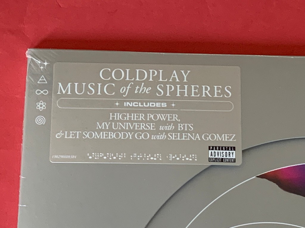 Coldplay - Music Of The Spheres (Red Vinyl)
