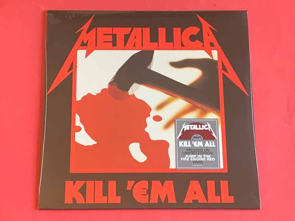 METALLICA  KILL 'EM ALL  1 LP. ED. LIMITADA. VINILO DE COLOR