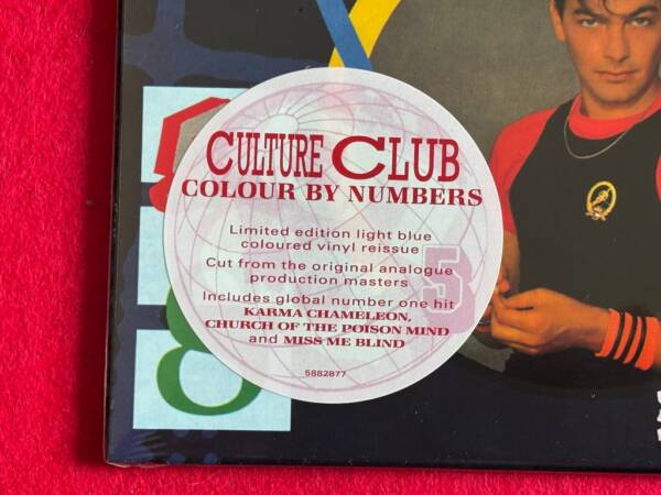 CULTURE CLUB " COLOUR BY NUMBERS " 1 LP. ED. LIMITADA. VINILO DE COLOR. - Imagen 2