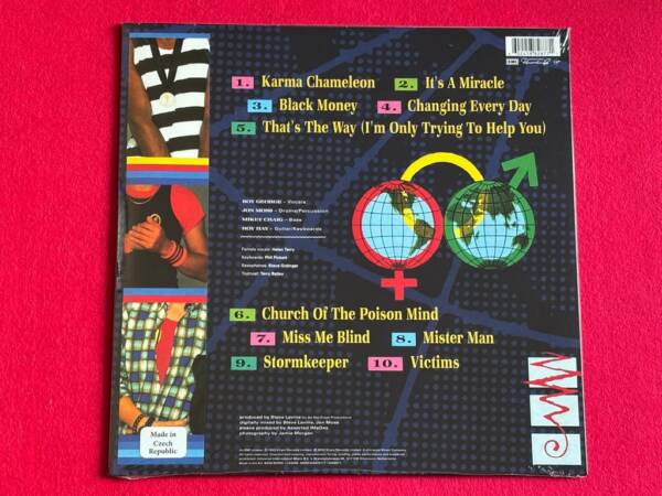 CULTURE CLUB " COLOUR BY NUMBERS " 1 LP. ED. LIMITADA. VINILO DE COLOR. - Imagen 3