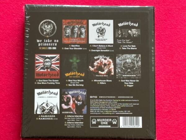 MOTORHEAD " WE TAKE NO PRISIONERS " 9 SINGLES 7". ED. LIMITADA - Imagen 5