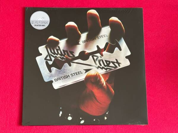 JUDAS PRIEST " BRITISH STEEL " 1 LP. LIMITED EDITION. COLOURED VINYL