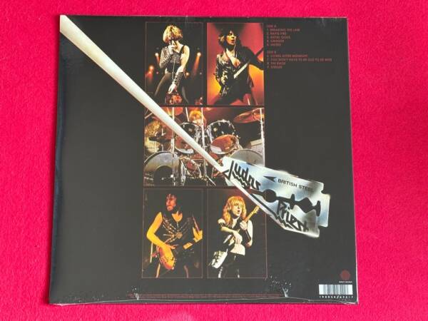 JUDAS PRIEST " BRITISH STEEL " 1 LP. LIMITED EDITION. COLOURED VINYL - Image 3