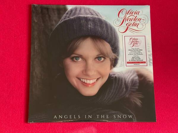 OLIVIA NEWTON-JOHN " ANGELS IN THE SNOW " 1 LP. ED. LIMITADA. VINILO DE COLOR