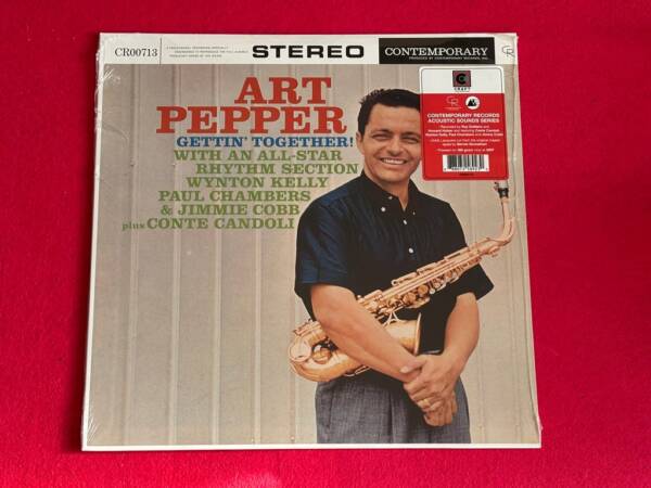 ART PEPPER " GETTIN' TOGETHER "1 LP. VINILO 180 GR. ED. LIMITADA.