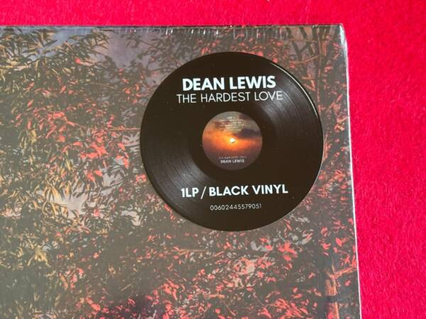 DEAN LEWIS " THE HARDEST LOVE " 1 LP. BLACK VINIL. - Image 2