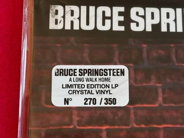 BRUCE SPRINGSTEEN " A LONG WALK HOME " 1 LP. ED. LIMITADA Y NUMERADA. VINILO DE COLOR - Imagen 2