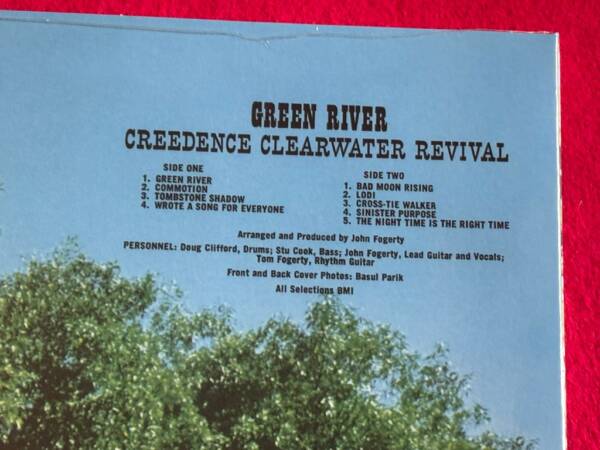 CREEDENCE CLEARWATER REVIVAL " GREEN RIVER " 1 LP. ED. LIMITADA. VINILO DE COLOR. - Imagen 4