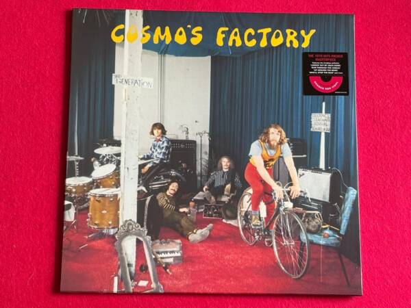 CREEDENCE CLEARWATER REVIVAL " COSMO'S FACTORY " 1 LP. ED. LIMITADA. VINILO COLOR