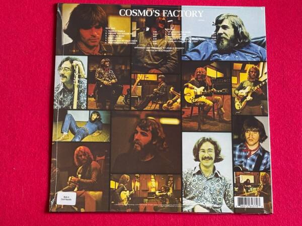 CREEDENCE CLEARWATER REVIVAL " COSMO'S FACTORY " 1 LP. ED. LIMITADA. VINILO COLOR - Imagen 3