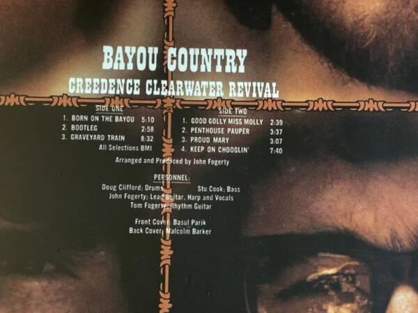 CREEDENCE CLEARWATER REVIVAL " BAYOU COUNTRY " 1 LP. ED. LIMITADA. VINILO DE COLOR - Imagen 4