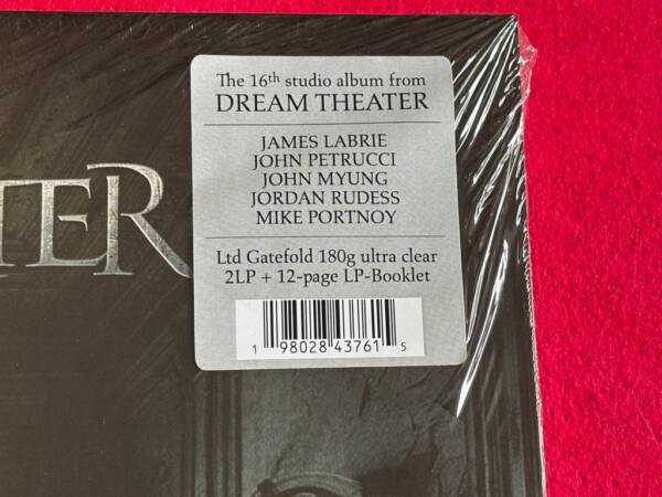 DREAM THEATER " PARASOMNIA " 2 LP. LIMITED EDITION. CLEAR VINYL - Image 2