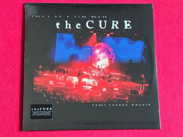 THE CURE " SONGS OF A LIVE WORLD - TOXY LONDON MMXXIV " 1 LP.