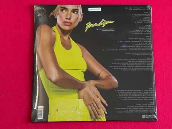 DUA LIPA " FUTURE NOSTALGIA " 3 LP. ED. LIMITADA 5º ANIVERSARIO. 1 VINILO DE COLOR - Imagen 3