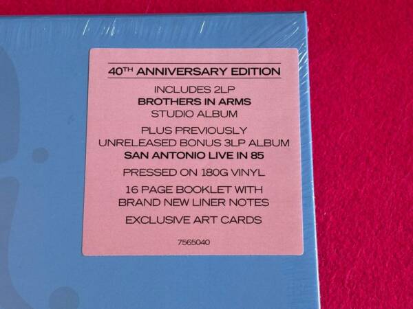 DIRE STRAITS " BROTHERS IN ARMS " 5 LP. LIMITED EDITION 40TH ANNIVERSARY. 180 GR VINYLS. - Image 2
