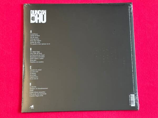 DUNCAN DHU " 40 ANIVERSARIO " 2 LPS - Imagen 2
