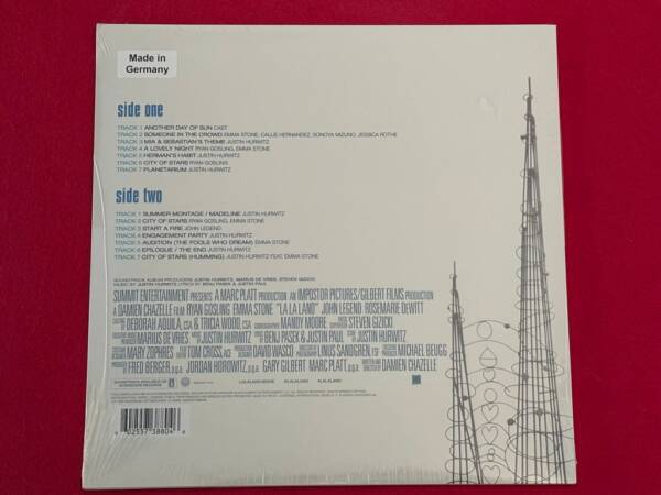 BANDA SONORA ORIGINAL " LA LA LAND " 1 LP. - Imagen 3
