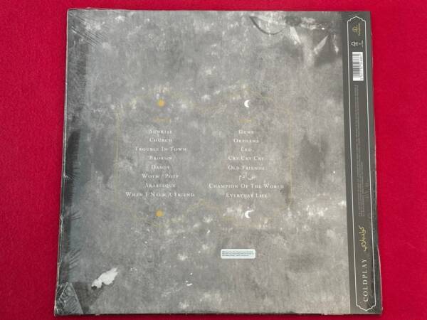 COLDPLAY " EVERYDAY LIFE " 2 LP. VINILO RECICLADO. VINILO TRANSPARENTE - Imagen 3