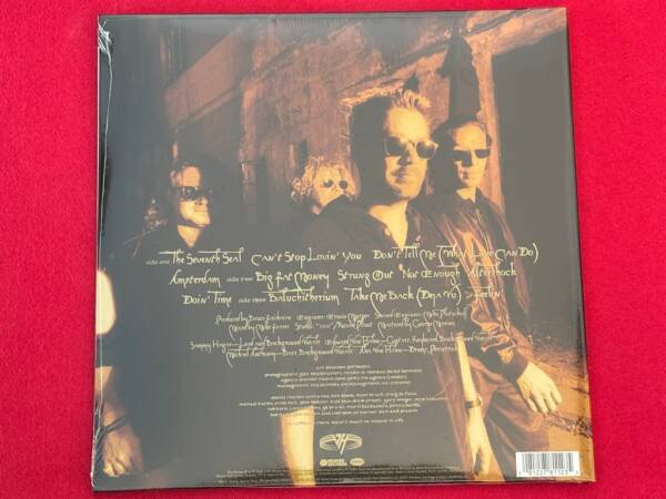 VAN HALEN "BALANCE" 2 LP. LIMITED EDITION. CLEAR ORANGE VINYL - Image 3