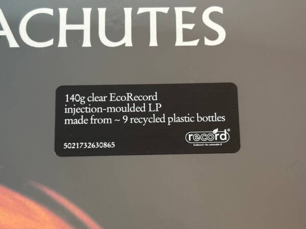 COLDPLAY " PARACHUTES " 1 LP. RECYCLED VINYL. CLEAR VINYL - Image 2