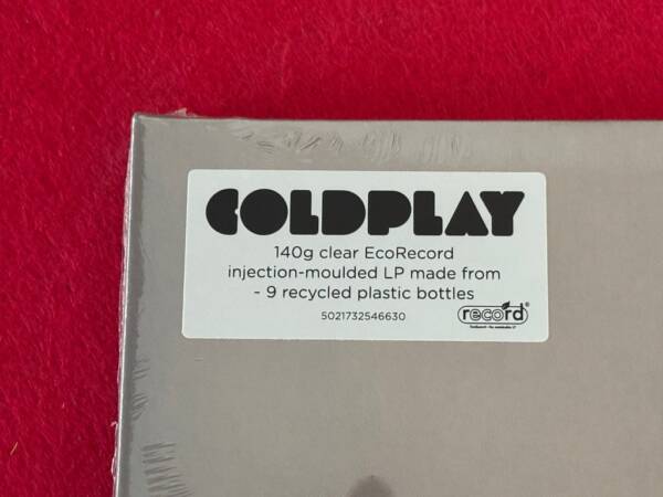 COLDPLAY " MYLO XYLOTO " 1 LP. RECYCLED VINYL. CLEAR VINYL - Image 2