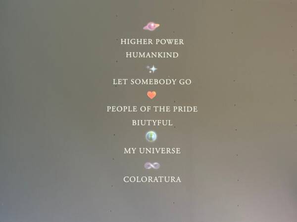 COLDPLAY " MUSIC OF THE SPHERES " 1 LP. RECYCLED VINYL. CLEAR VINYL - Image 4