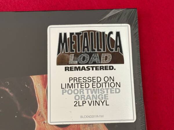 METALLICA " LOAD " 2 LP. LIMITED EDITION. COLOURED VINYLS. REMASTERED - Image 2