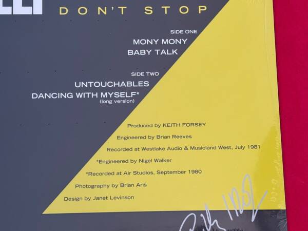 BILLY IDOL " DON'T STOP " 1 EP. - Imagen 4