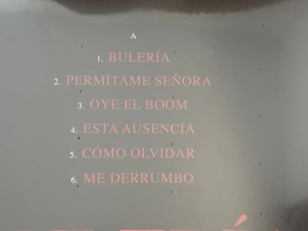 DAVID BISBAL " BULERIA " 1 LP. ED. LIMITADA 20 ANIVERSARIO. VINILO COLOR. - Imagen 4