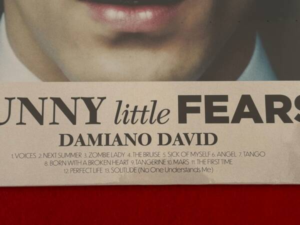 DAMIANO DAVID " FUNNY LITTLE FEARS " 1 LP. ED. LIMITADA. VINILO DE COLOR - Imagen 2