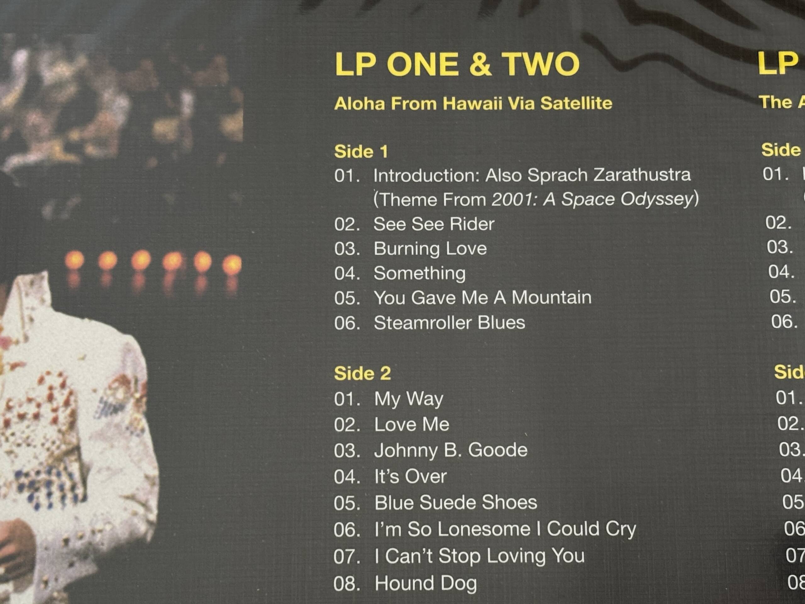 ELVIS PRESLEY " ALOHA FROM HAWAII VIA SATELLITE " 4 LP. LIMITED AND NUMBERED EDITION . COLOURED VINYLS. - Image 3