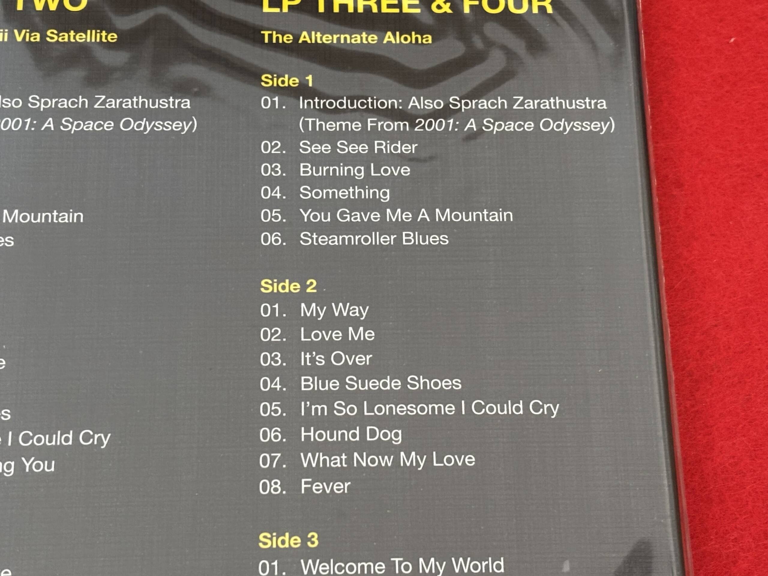 ELVIS PRESLEY " ALOHA FROM HAWAII VIA SATELLITE " 4 LP. LIMITED AND NUMBERED EDITION . COLOURED VINYLS. - Image 5