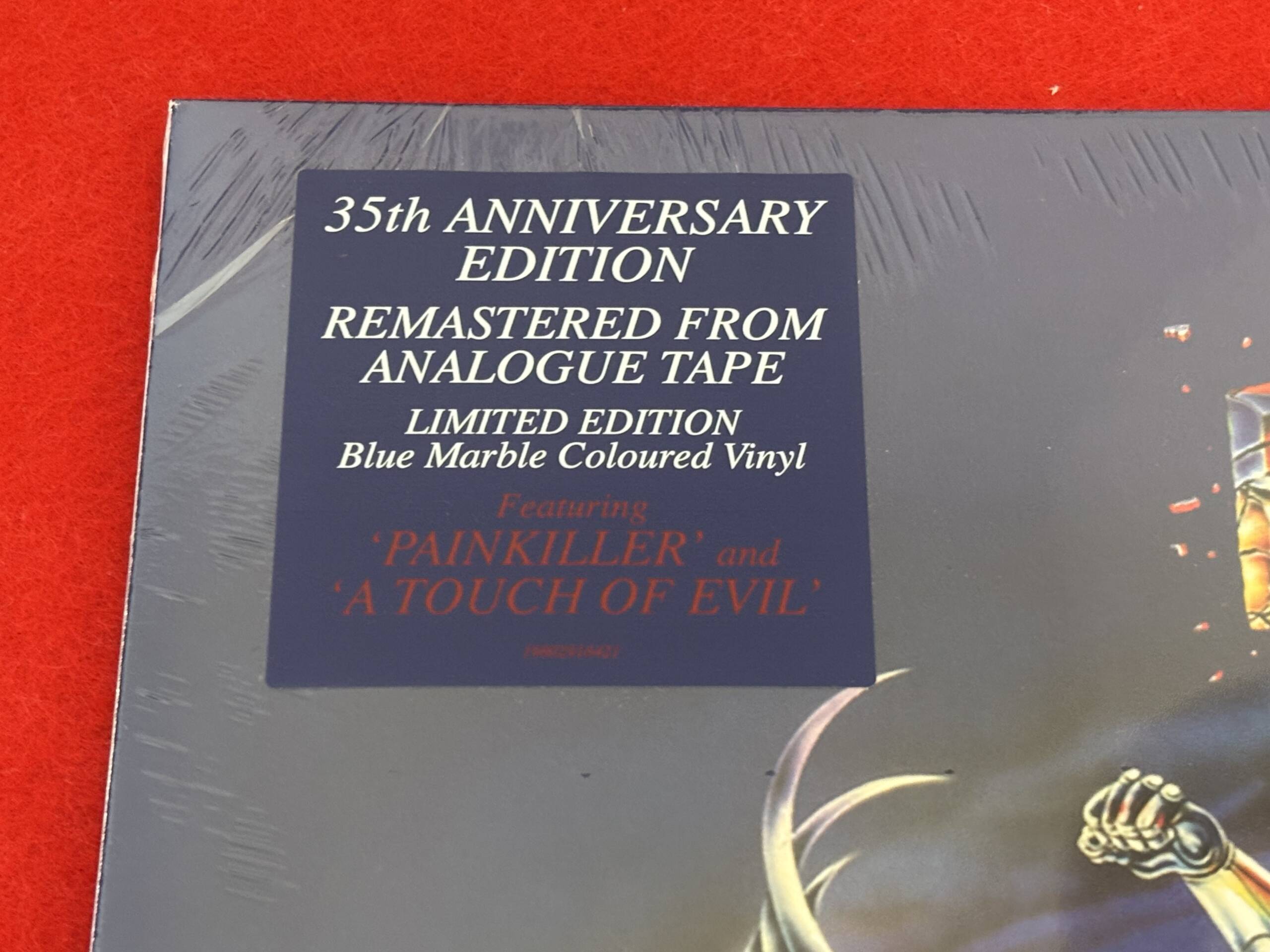 JUDAS PRIEST " PAINKILLER " 1 LP. ED. LIMITADA 35 ANIVERSARIO. VINILO COLOR - Imagen 2