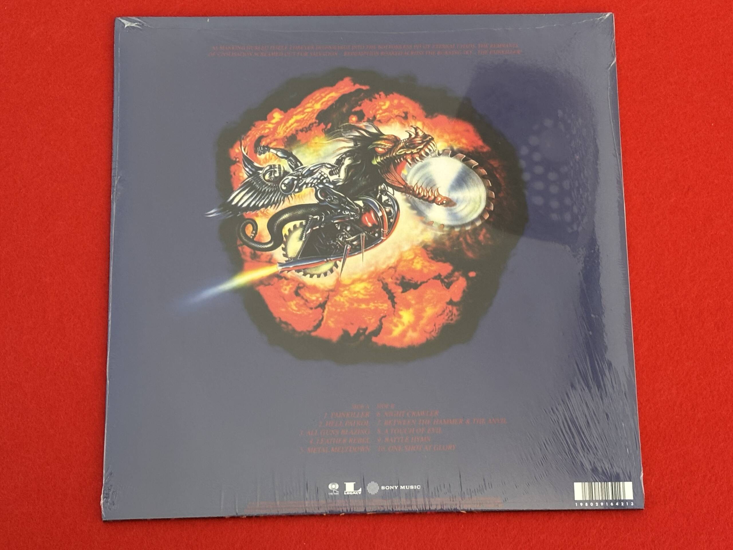 JUDAS PRIEST " PAINKILLER " 1 LP. ED. LIMITADA 35 ANIVERSARIO. VINILO COLOR - Imagen 3
