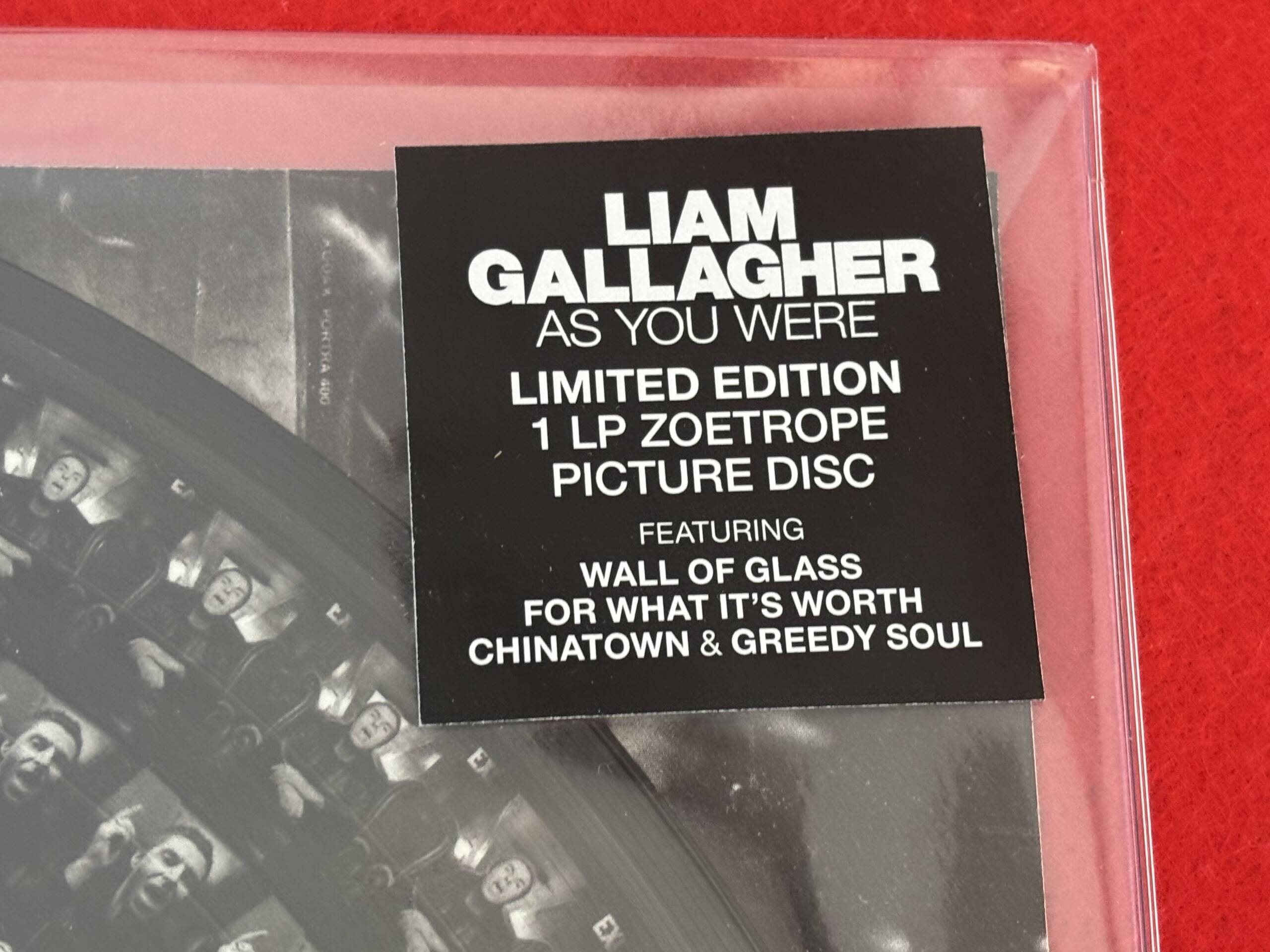 LIAM GALLAGHER " AS YOU WERE " 1 PICTURE DISC ZOETROPE. ED. LIMITADA - Imagen 2