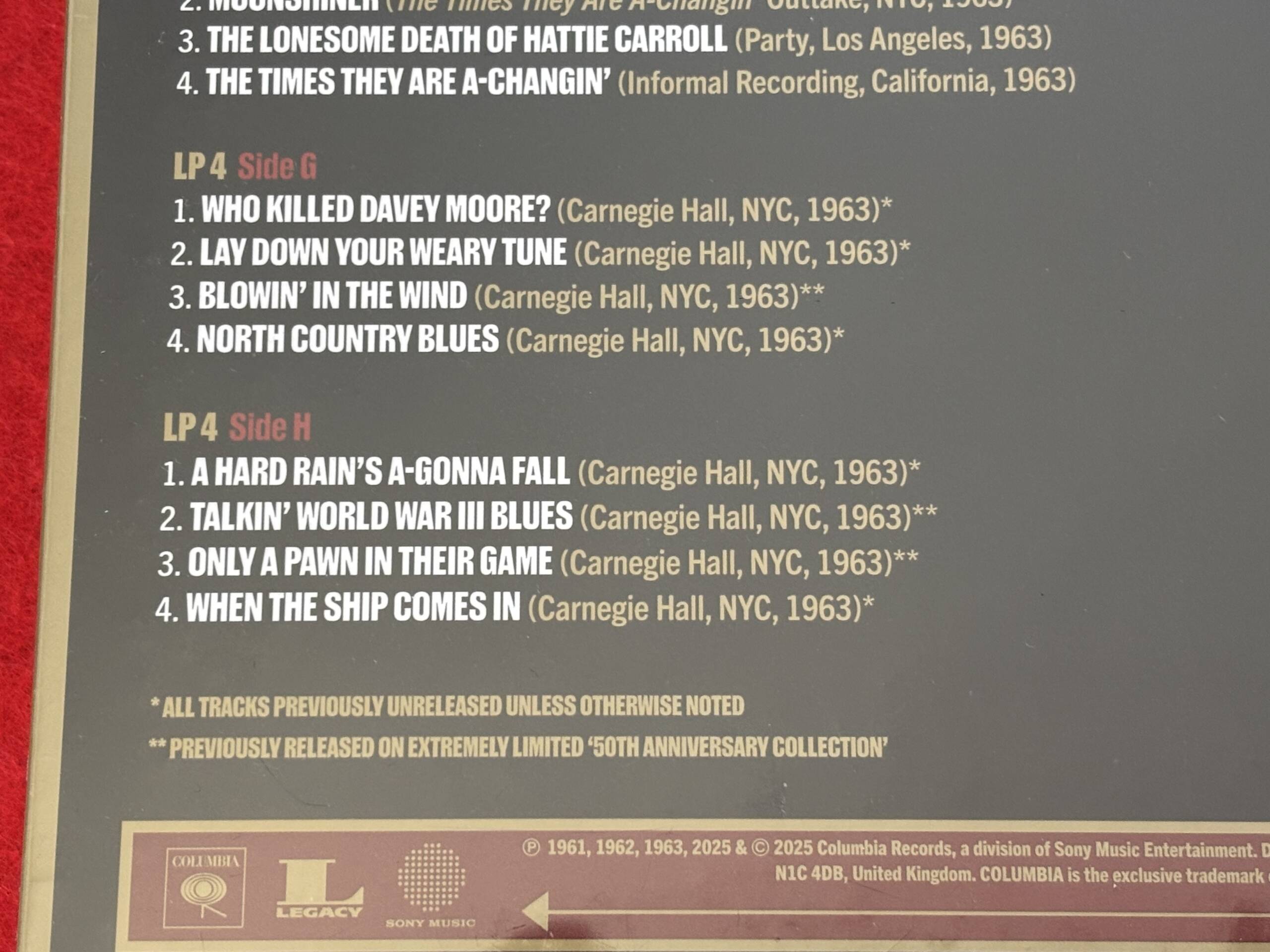 BOB DYLAN " THROUGH THE OPEN WINDOW - THE BOOTLEG SERIES VOL.18 " 4 LP. - Imagen 9