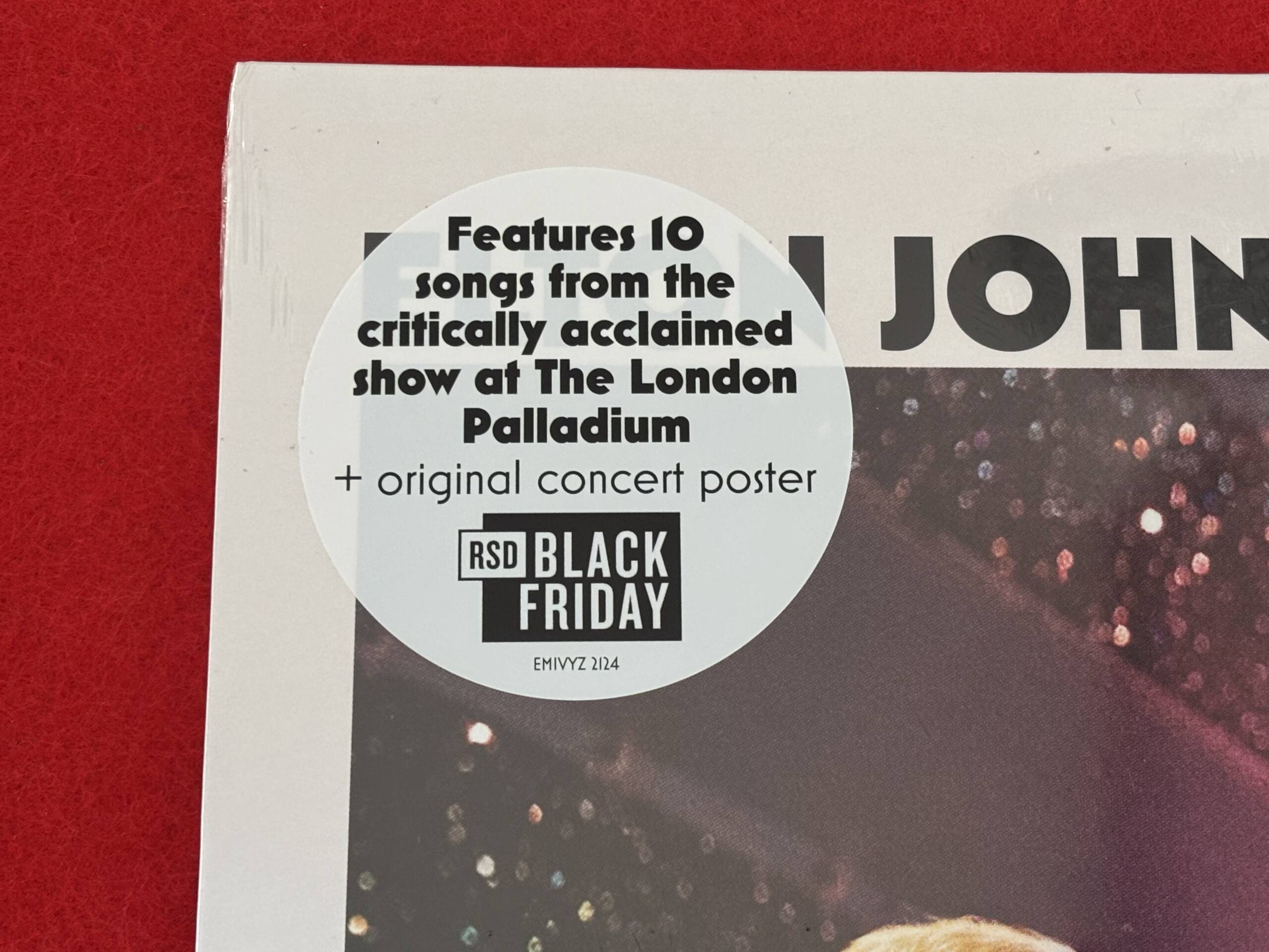 ELTON JOHN " WHO BELIEVES IN ANGELS " 1 LP. LIMITED EITION . RSD BLACK FRIDAY 2025. INCLUDES FOLDOUT POSTER. - Image 2