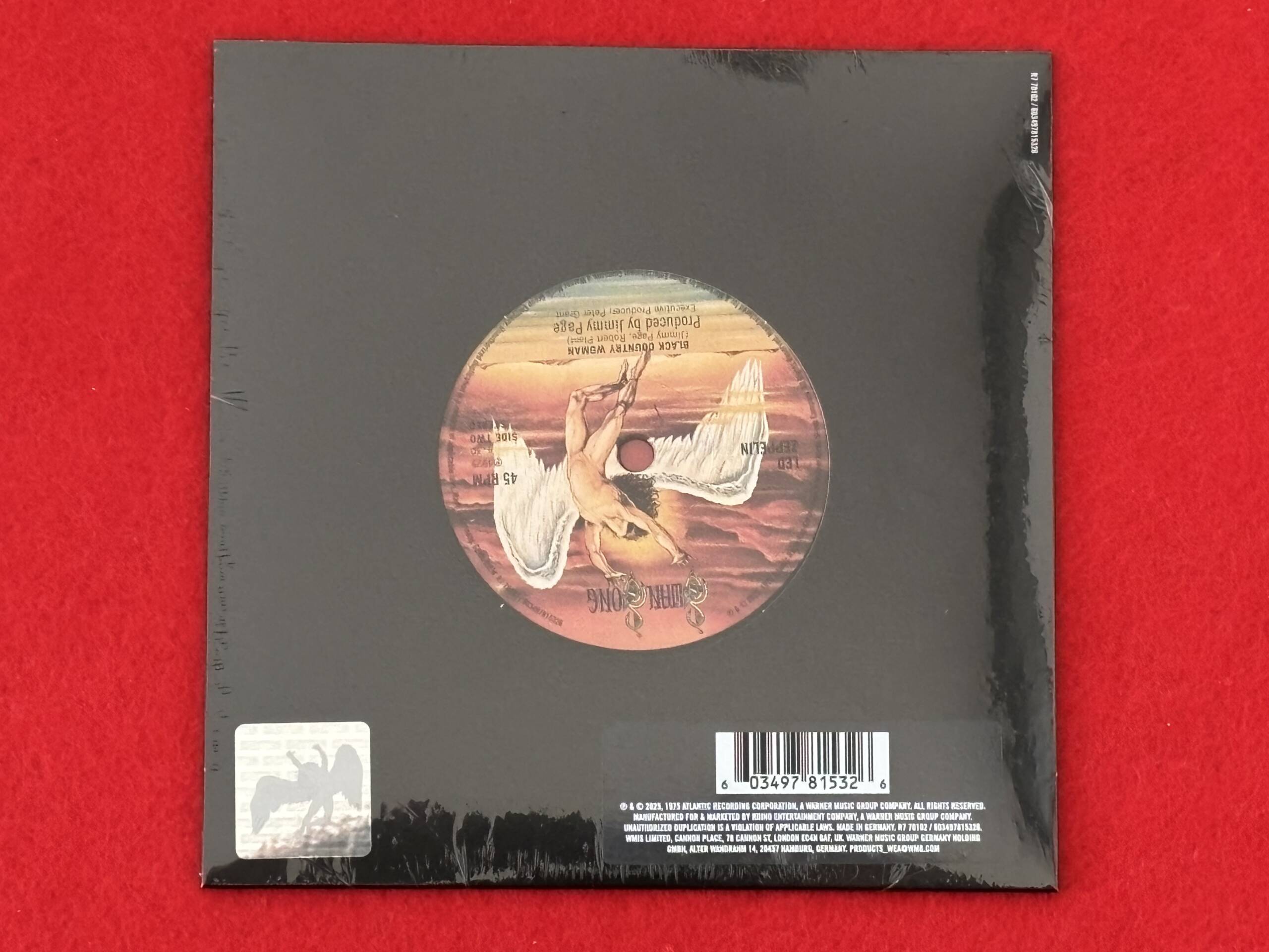 LED ZEPPELIN " TRAMPLED UNDERFOOT " 1 SINGLE. ED. LIMITADA. RSD BLACK FRIDAY 2025 - Imagen 2