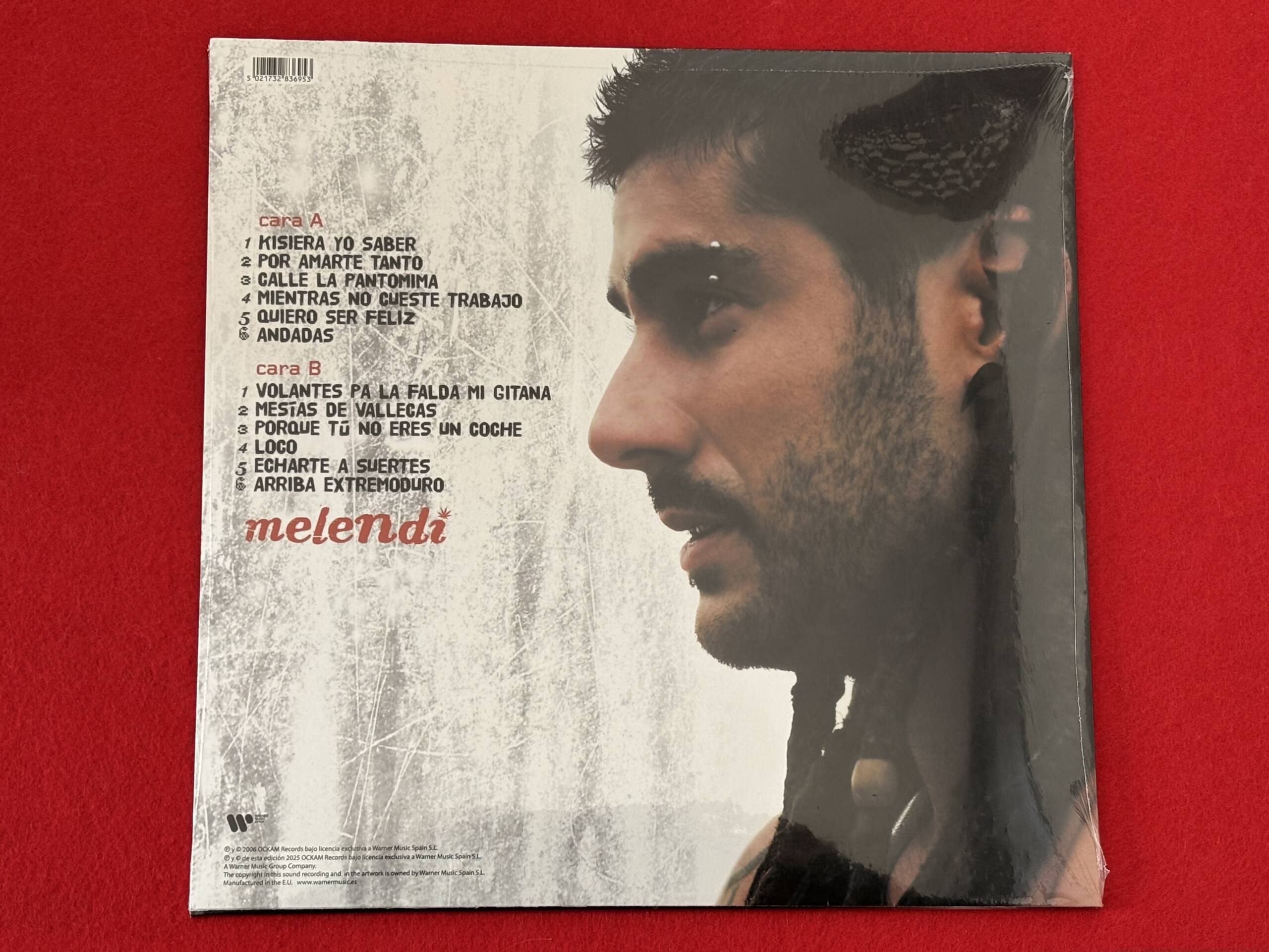 MELENDI " MIENTRAS NO CUESTE TRABAJO " 1 LP. LIMITED EDITION. COLOURED VINYL - Image 3