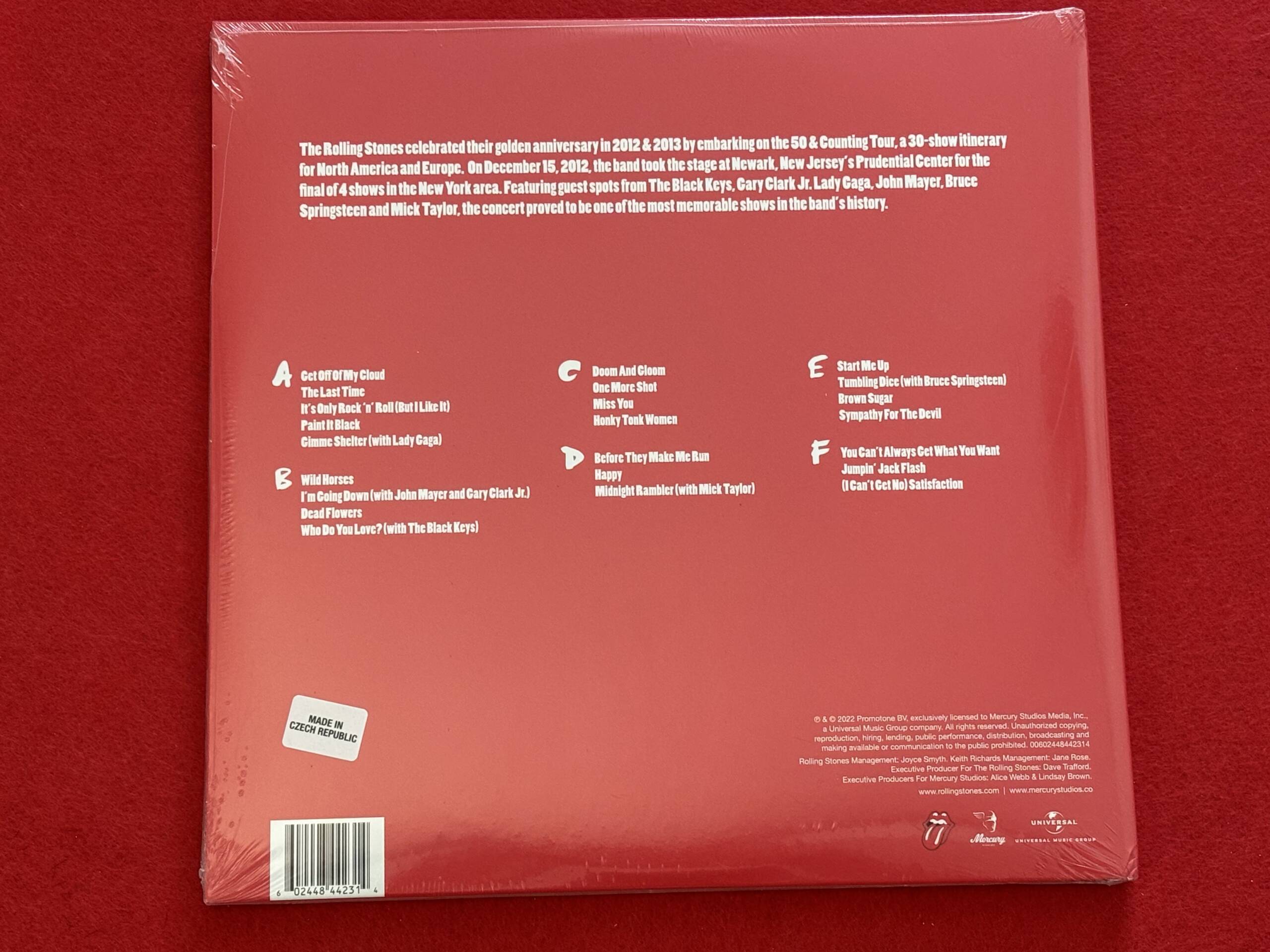 THE ROLLING STONES " GRRR LIVE! " 3 LP. ED. LIMITADA. VINILOS DE COLOR Y 180 GR. - Imagen 3