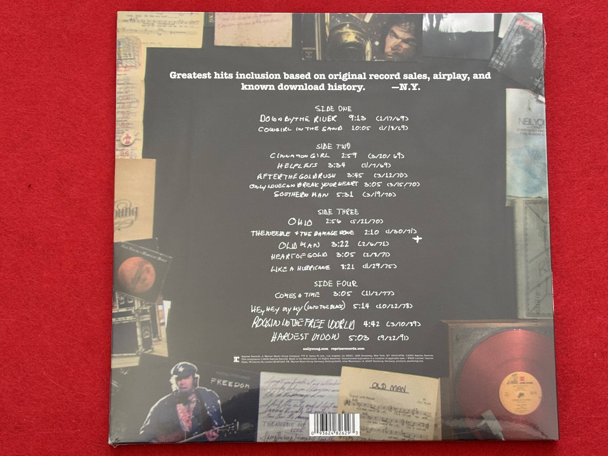 NEIL YOUNG " GREATEST HITS " 2 LP. 180 GR. VINYLS - Image 3