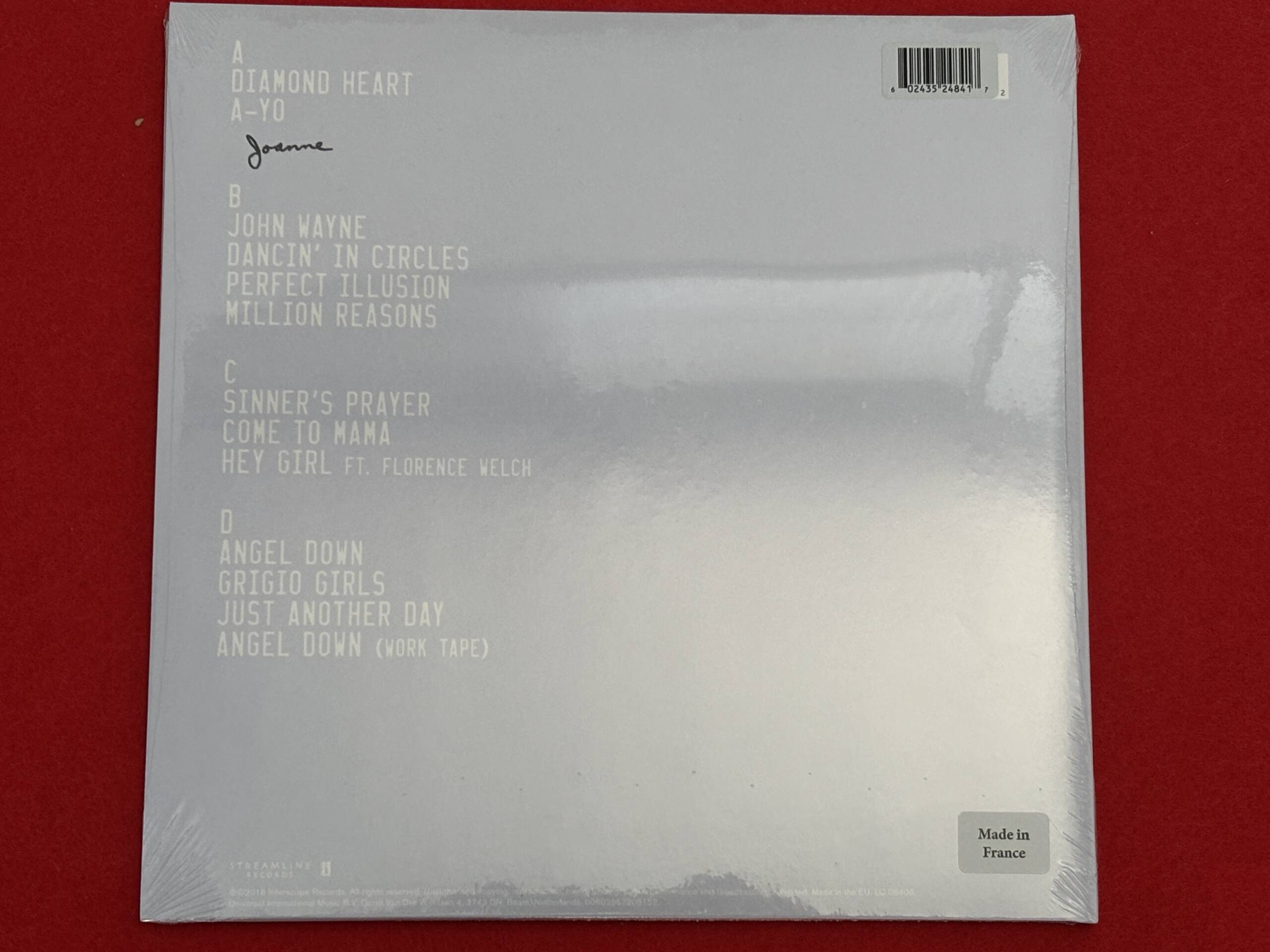 LADY GAGA " JOANNE " 2 LP. ED. LIMITADA. VINILO COLOR. - Imagen 3