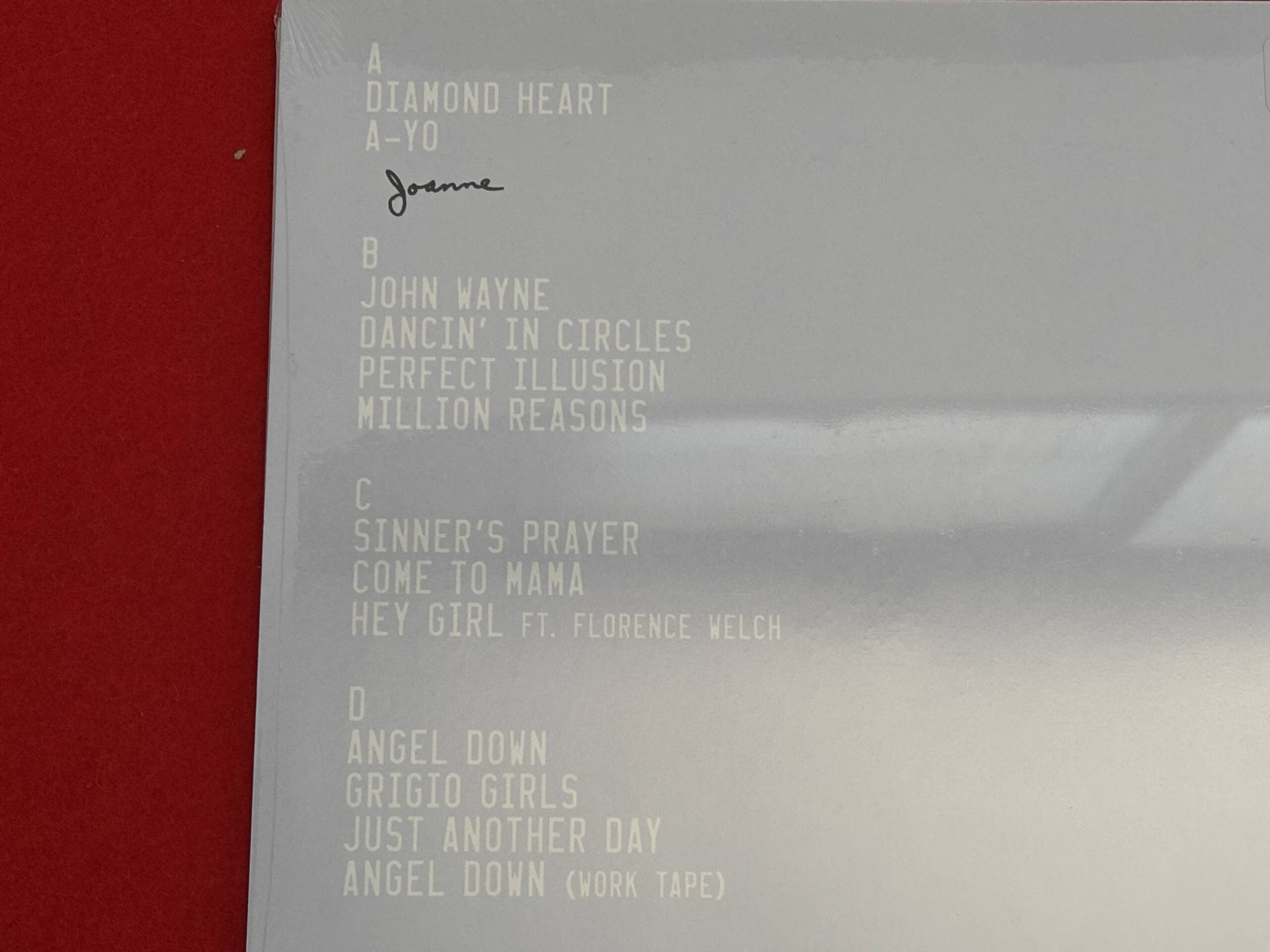 LADY GAGA " JOANNE " 2 LP. ED. LIMITADA. VINILO COLOR. - Imagen 4