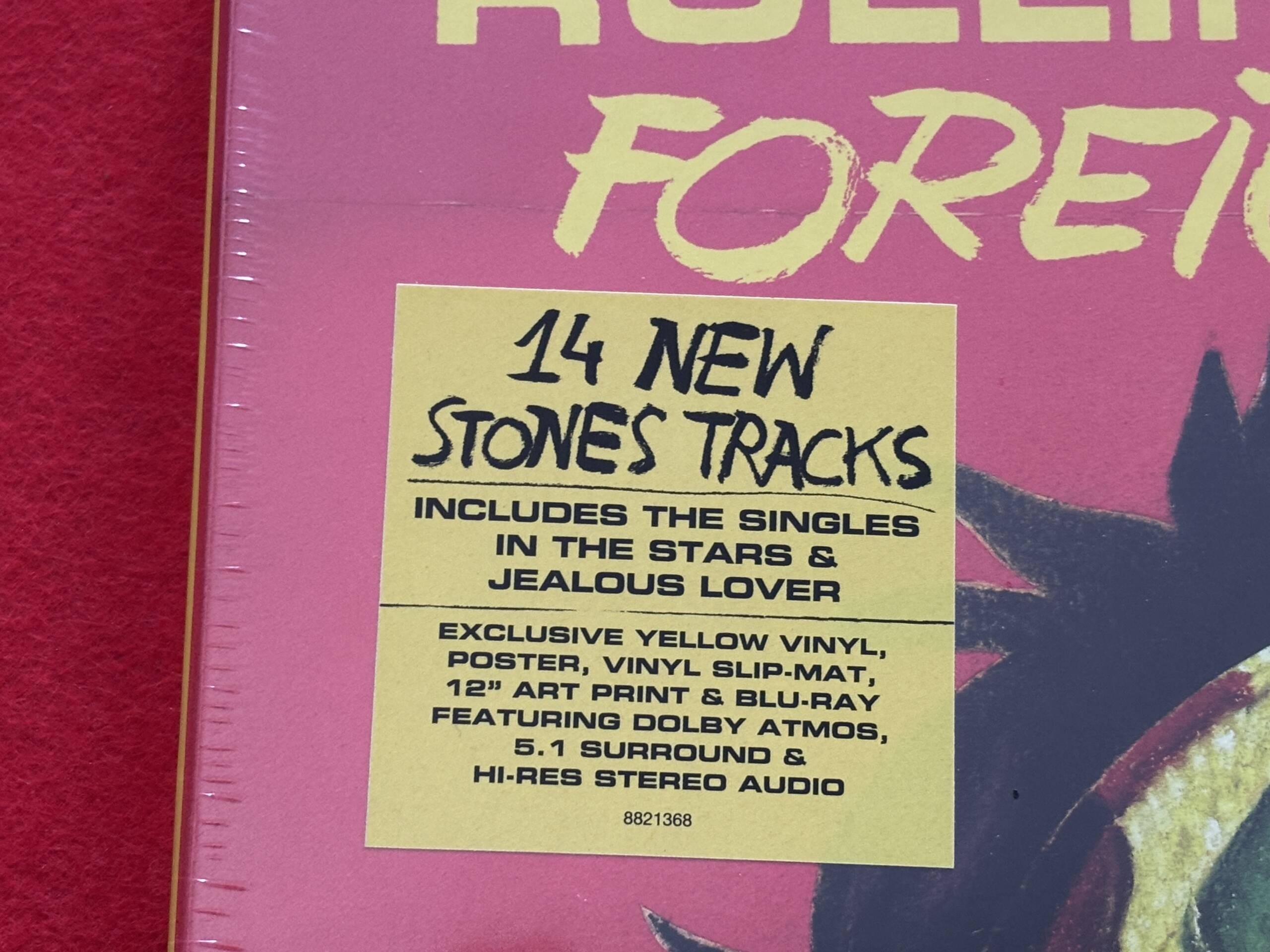 THE ROLLING STONES " FOREIGN TONGUES " 2 LP, 1 BLU-RAY. PÓSTER. SLIP-MAT. ED. LIMITADA - Imagen 2